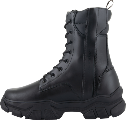 Alpinestars Women's Ava Boots Black EU 43 - Durable Leather Motorcycle Footwear with Impact Protection