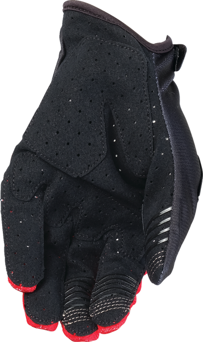MOOSE OFFROAD MTB Gloves - Red, Size XL - Part #3330-7633