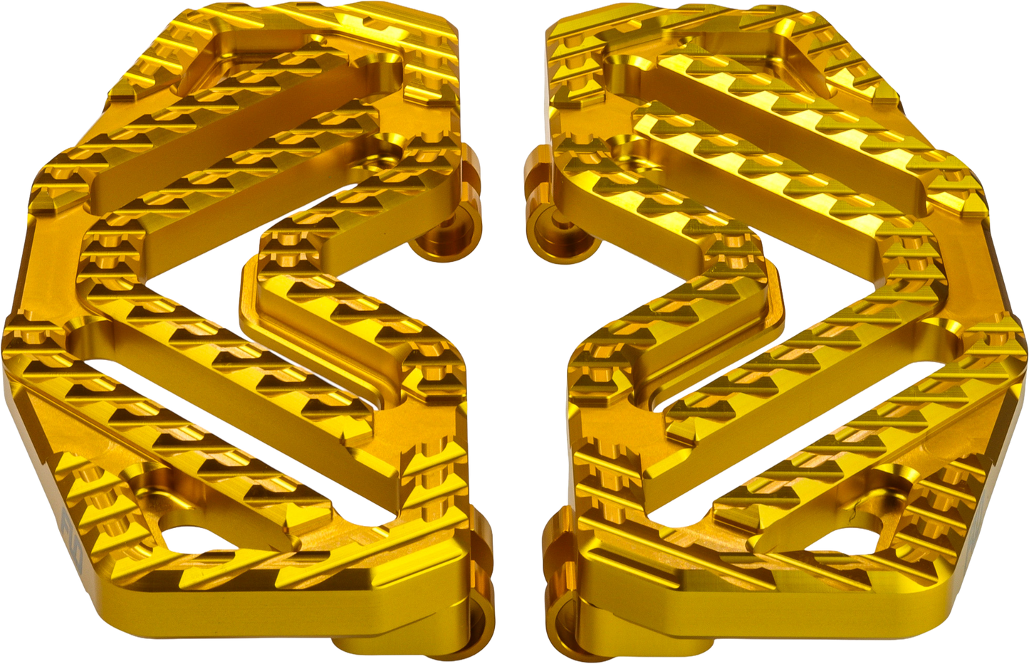 FLO MOTORSPORTS Savage Floorboards Gold V-800V5GLD for Enhanced Motorcycle Comfort and Style