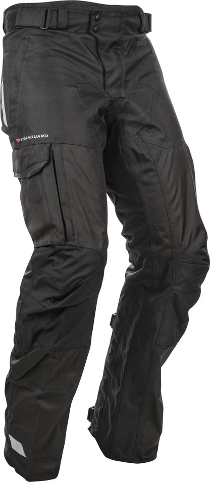 Fly Racing Terra Trek Pants Black Size 36 with Weatherproof Technology