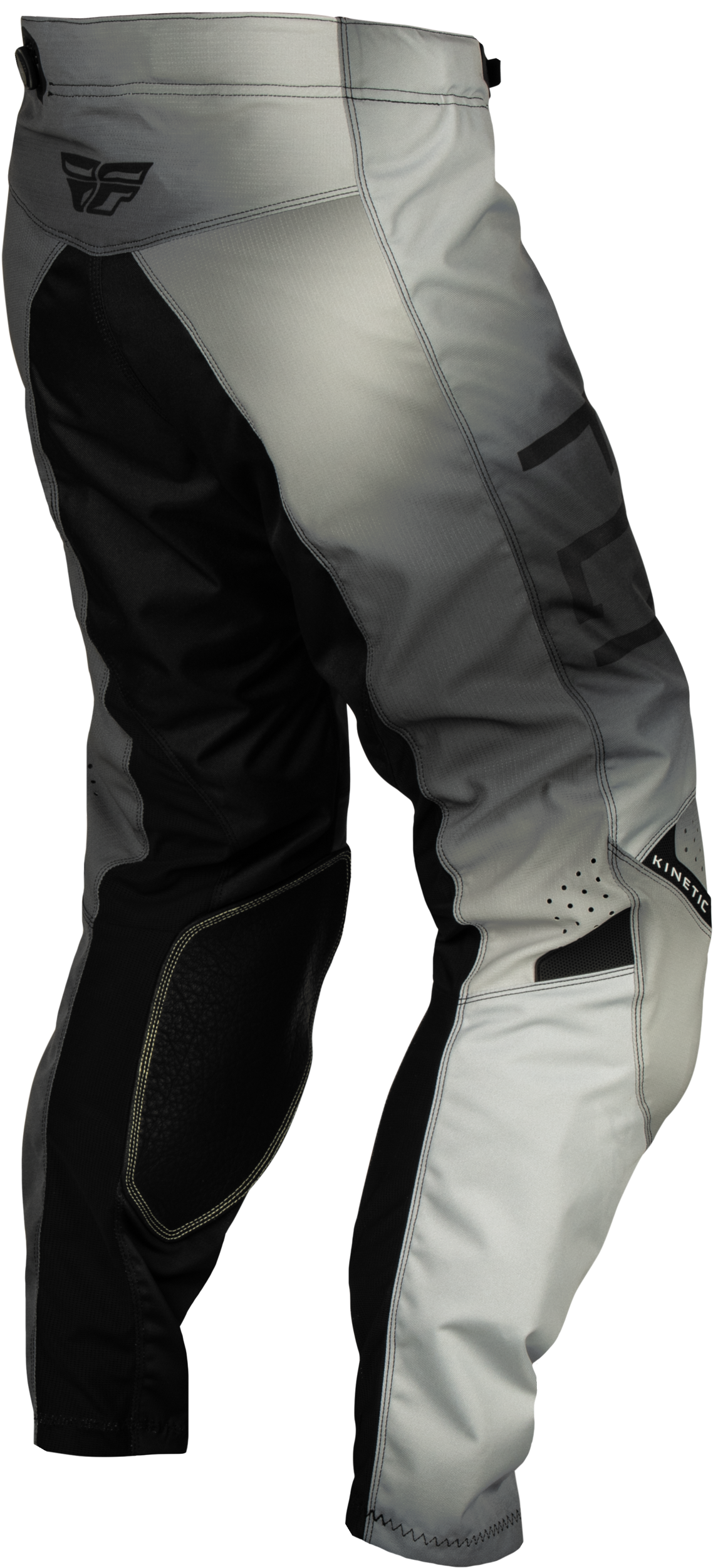 Fly Racing Youth Kinetic Prodigy Pants Black/Light Grey Size 18