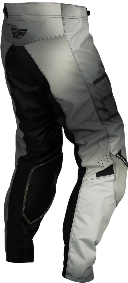 Fly Racing Youth Kinetic Prodigy Pants Black/Light Grey Size 18