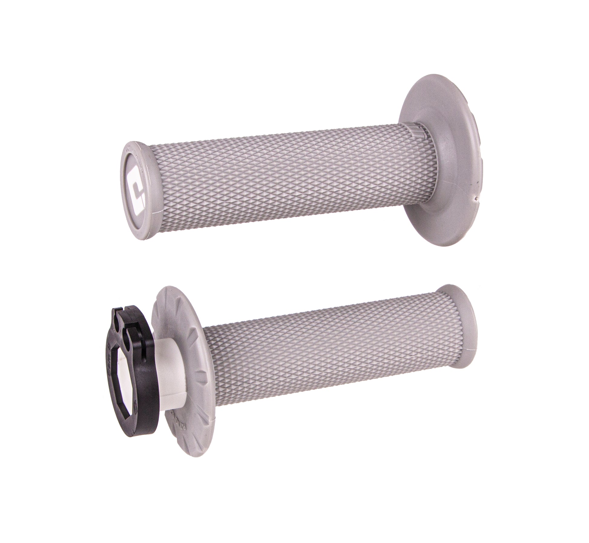 ODI MX V2 Lock On Grips No Waffle Grey - Soft Compound, Part H36NWG