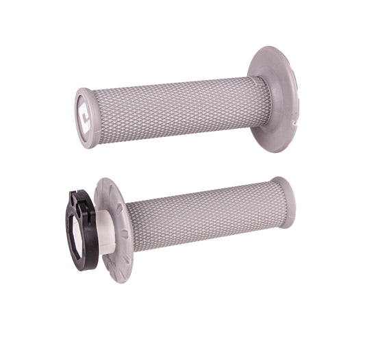 ODI MX V2 Lock On Grips No Waffle Grey - Soft Compound, Part H36NWG