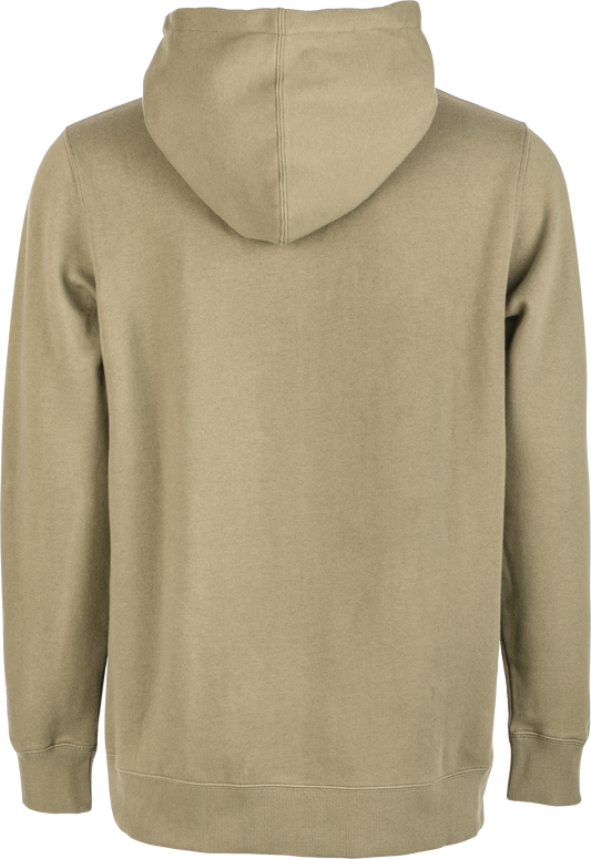 FLY RACING FLY CORPORATE ZIP UP HOODIE TAN/BLACK SM'SM