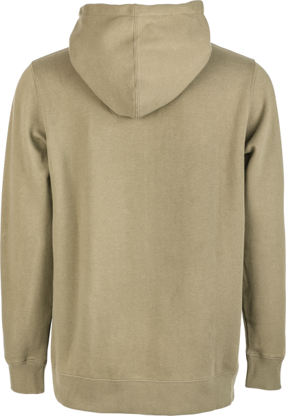 FLY RACING FLY CORPORATE ZIP UP HOODIE TAN/BLACK XL'XL