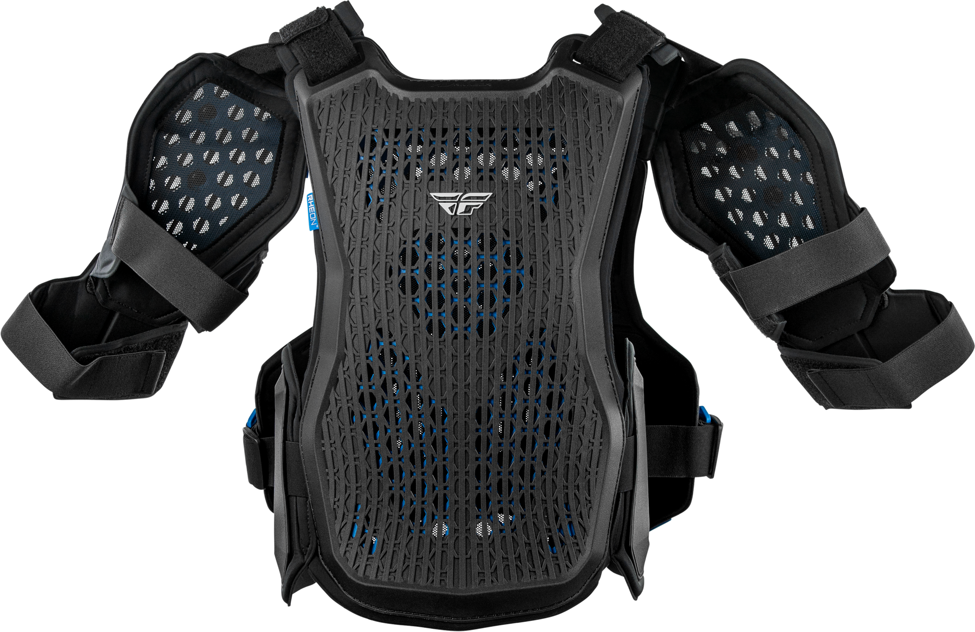 Fly Racing Blueprint Rch 3 Chest Protector Black Sm/Md – Impact-Resistant Motorcycle Armor