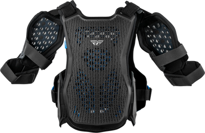 Fly Racing Blueprint Rch 3 Chest Protector Black Sm/Md – Impact-Resistant Motorcycle Armor