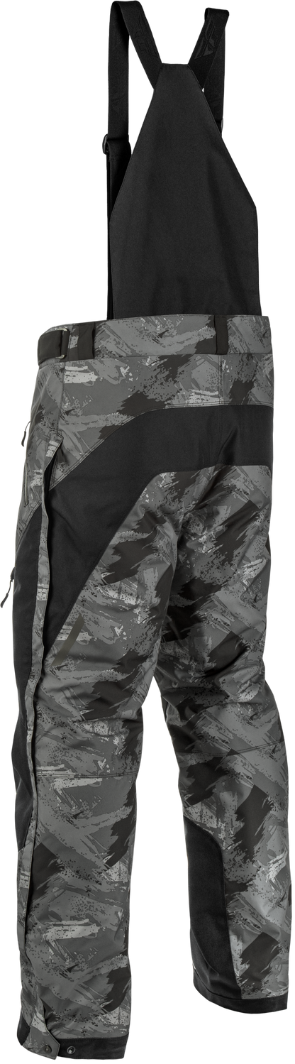 Fly Racing Snx Pro Pant Black Lt - Weatherproof Snow Bibs with Breathable Tech and Reinforced Durability