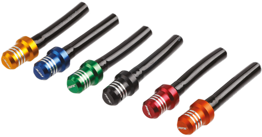 RFX FXVT 10000 55RD Short Vent Tube 1-Way Cap in Red