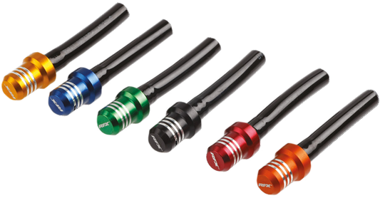 RFX FXVT 10000 55BK Short Vent Tube Black 1-Way Cap for Gas Tanks