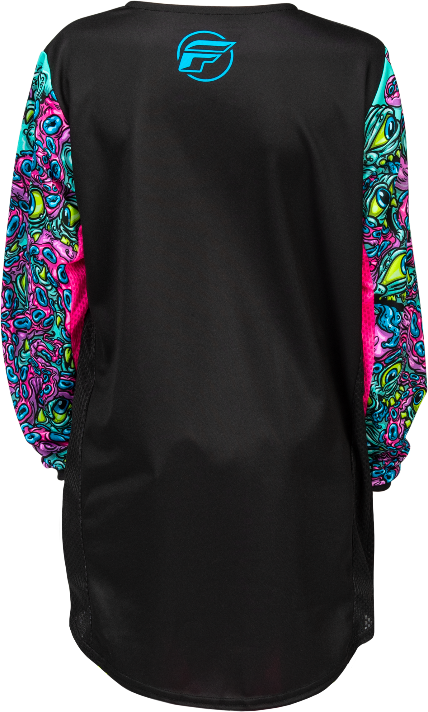 FLY RACING YOUTH KINETIC MUTANT JERSEY BLACK/MULTI YM'YM