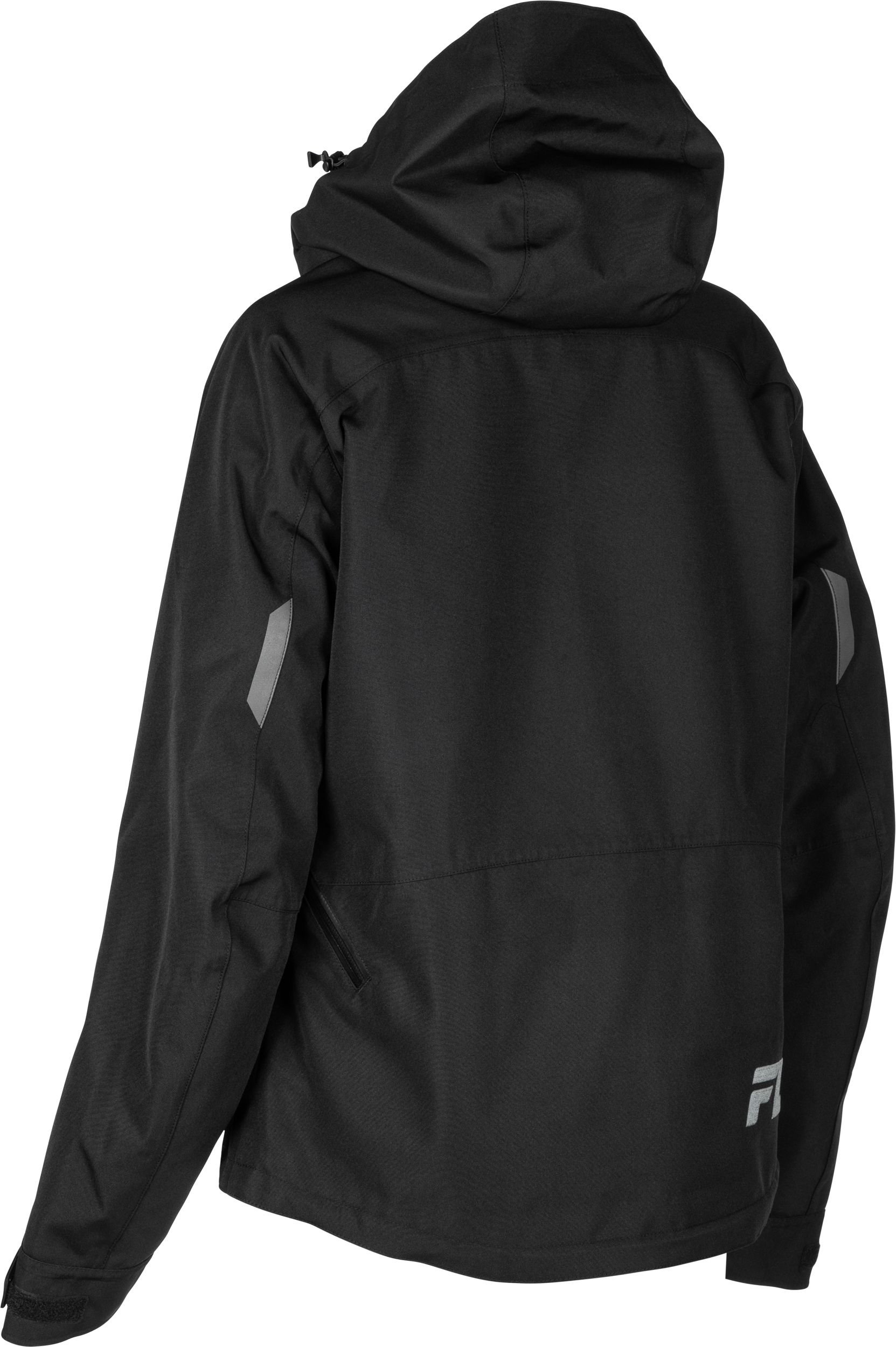 Fly Racing Women's Carbon Jacket Black and Grey, Size 2X