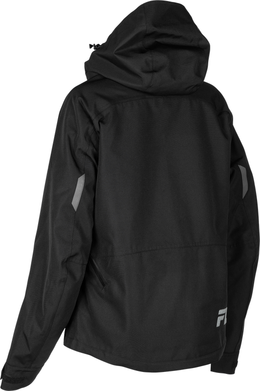 Fly Racing Women's Carbon Jacket Black and Grey, Size 2X