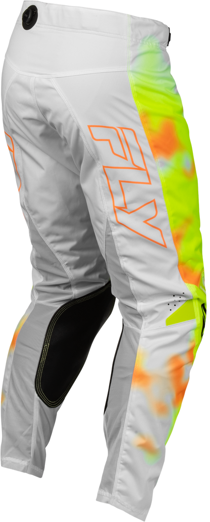 Kinetic Blur Pants White/Hi Vis/Orange Sz 36