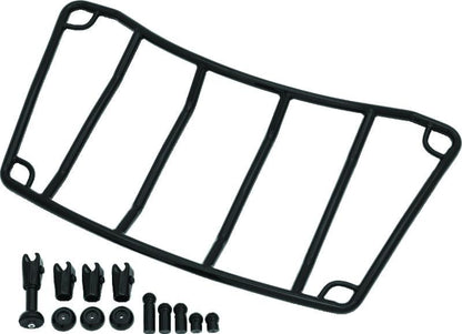 Kuryakyn Trunk Luggage Rack Adjustable Gloss Black for Honda Gold Wing and Kawasaki Vulcan Voyager