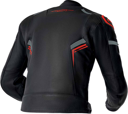 RST S1 D3o Leather Jacket Black, Gray & Red XL – Stylish Motorcycle Gear