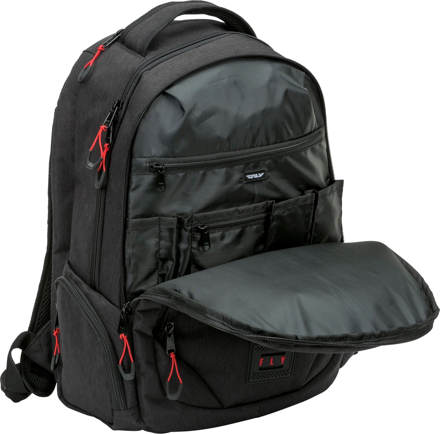 FLY Racing Main Event Backpack Black – 25L Motorcycle Gear and Travel Bag