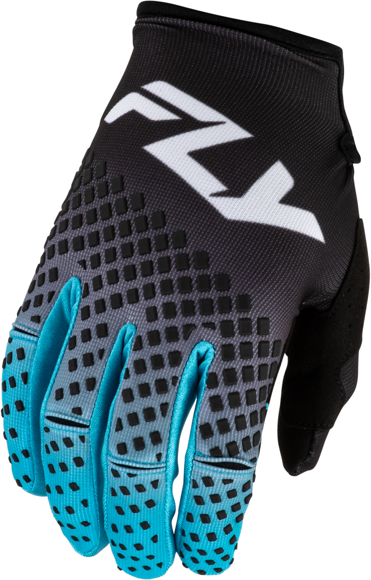 Youth Kinetic Fade Gloves Black/Blue/White Yl