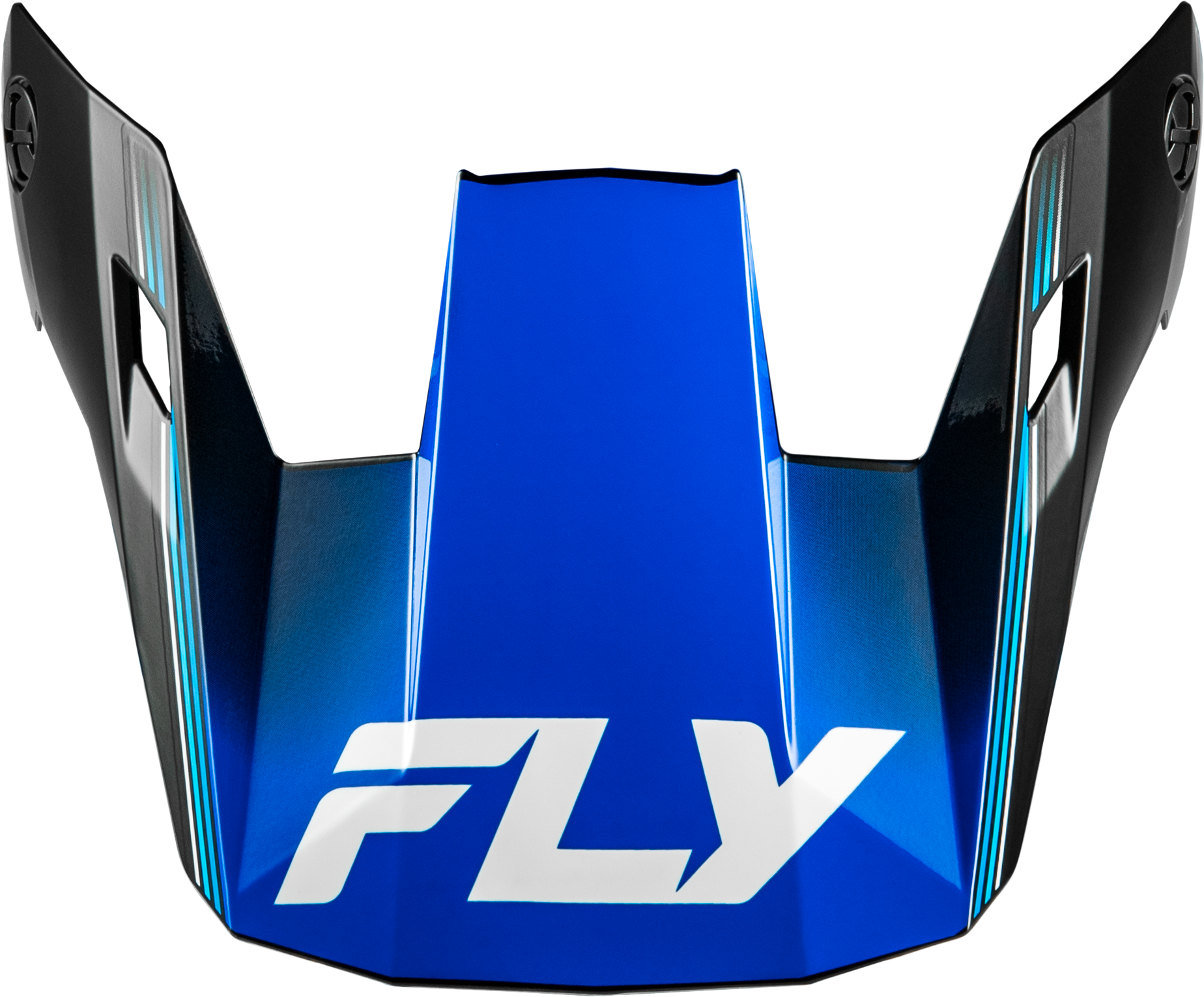 Fly Racing Rayce Repeat Helmet Visor Black and Blue for Sizes XS-LG