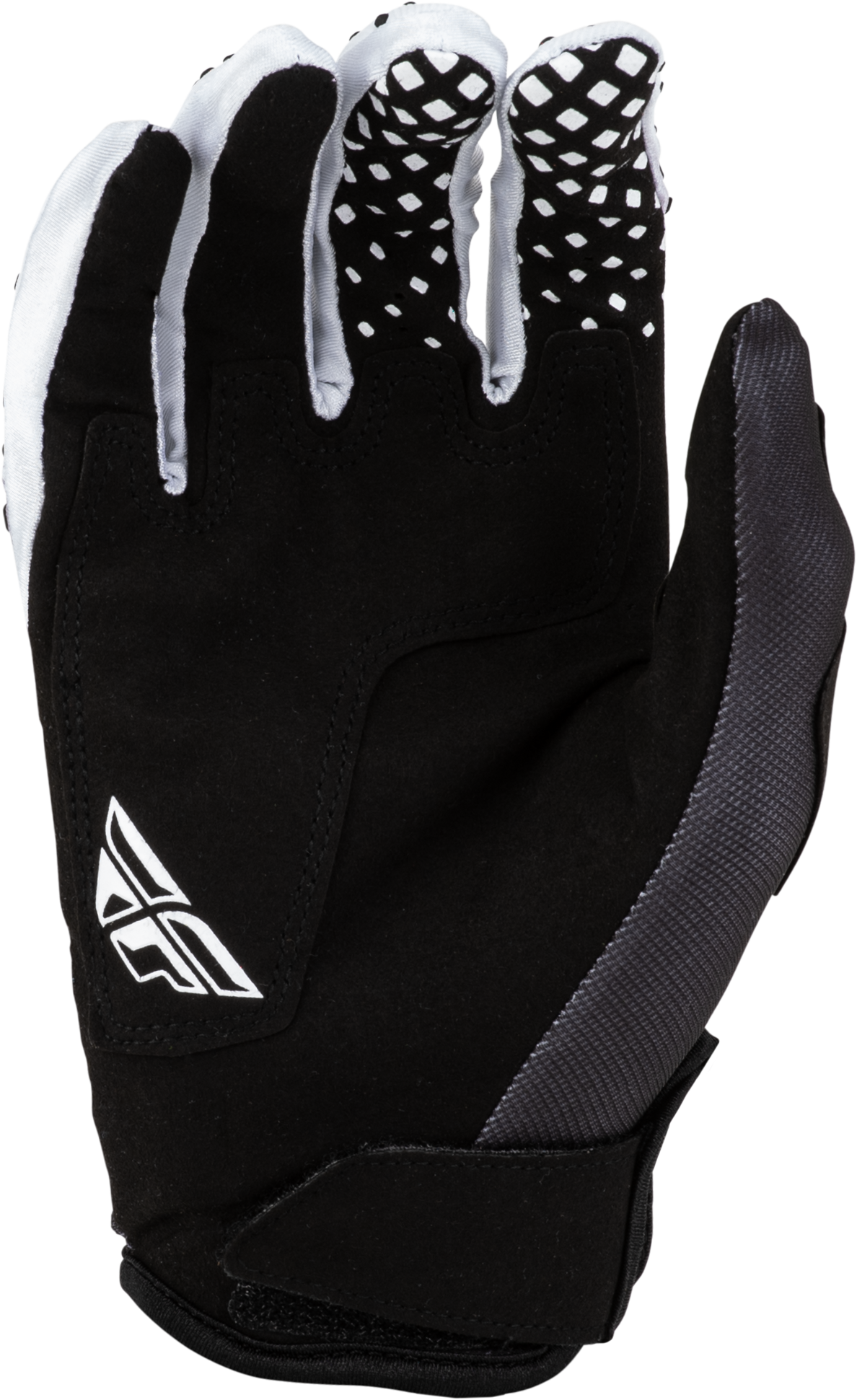 Kinetic Fade Gloves Black/White/Hi Vis Xl