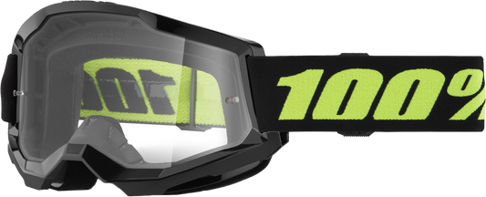 100-Percent Strata 2 Goggle Solar Eclipse Clear Lens - Performance MTB & Trail Riding Eyewear
