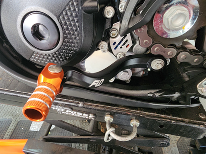 FLO Motorsports KTM Orange Shift Lever SF-795ORG – Precision Machined Aluminum for KTM Models