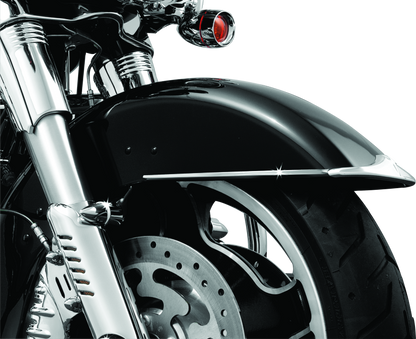 Kuryakyn Front Fender Side Trim Chrome for Harley Davidson Touring Models