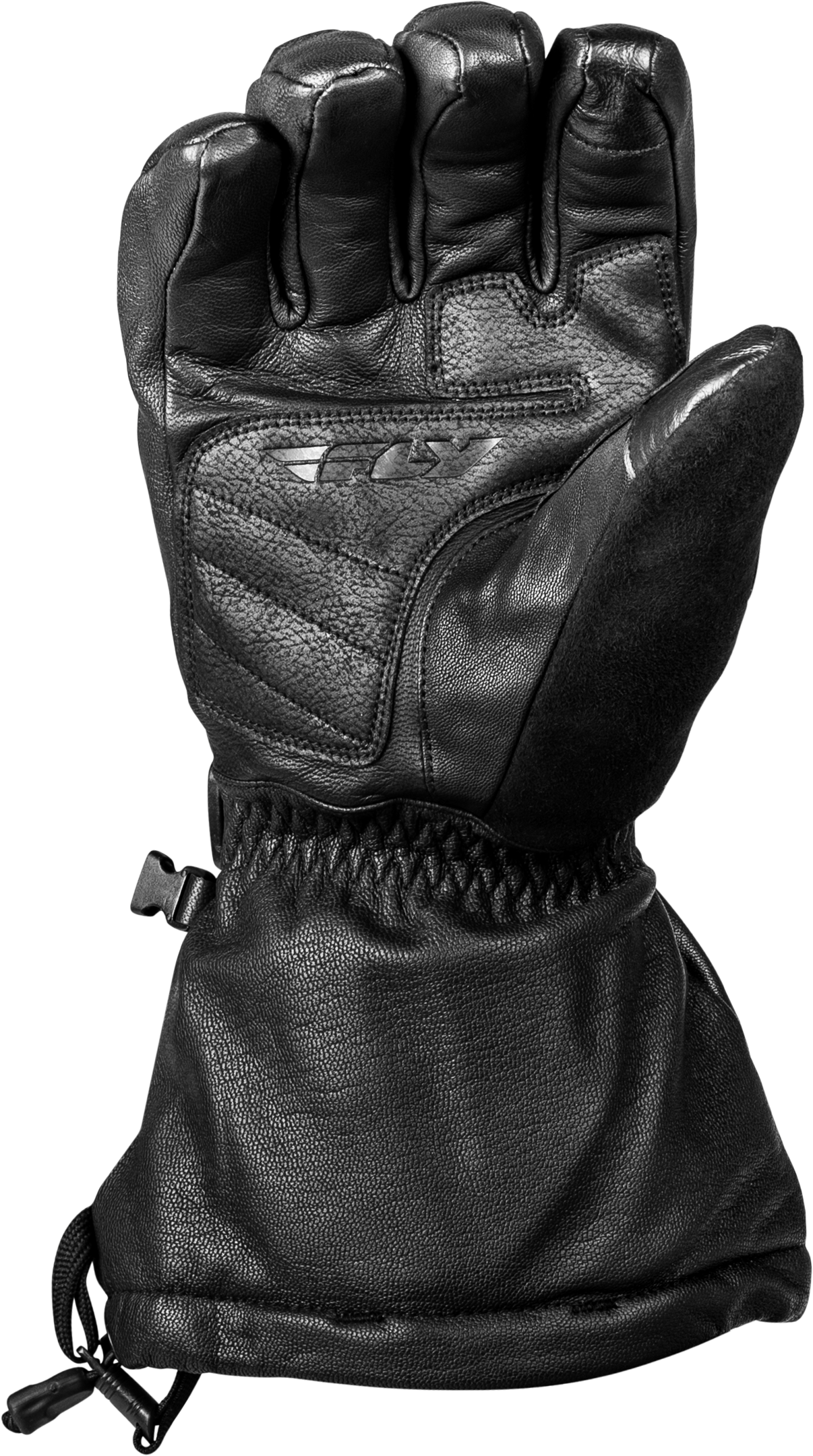Fly Racing Glacier Gloves Black Medium (Part #363-3940M)