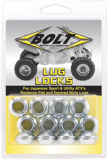 Bolt 2005-LUG.S Lug Locks Silver - Versatile Wheel Locking Solution