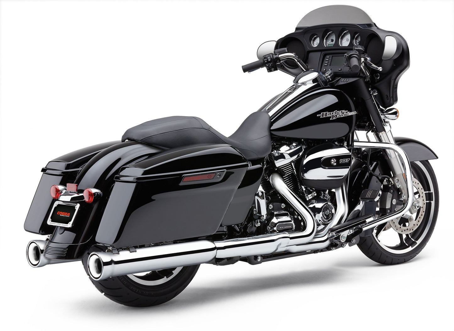 4" NH SLIP-ONS CHROME FLH/FLT 17-22