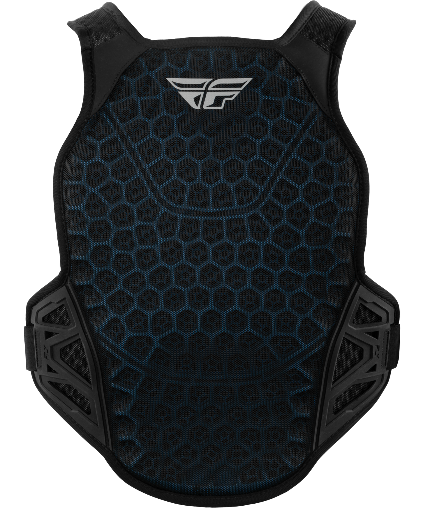 Fly Racing Blueprint RCH 0 Roost Guard Black Sm/Md - CE Level 1 Chest and Back Protector for Youth and Adults