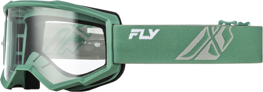 Focus Goggle Olive/Grey W/ Clear Lens