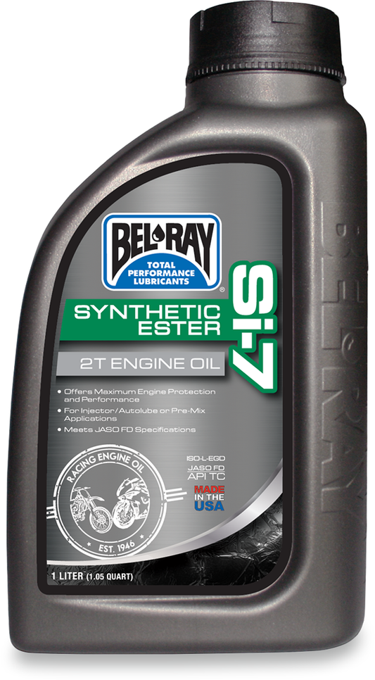 BEL-RAY SI-7 Synthetic 2T Oil - 1L (Part #99440-B1LW)