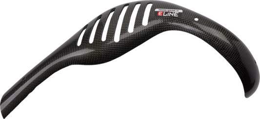 MOOSE OFFROAD Carbon Fiber Exhaust Heat Shield MHS25023 for 4-Stroke Motors