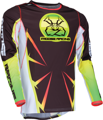 Moose Offroad Agroid Jersey Black/Yellow/White Medium - Part 2910-7918