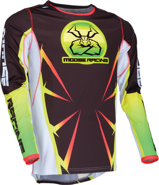 Moose Offroad Agroid Jersey Black/Yellow/White Medium - Part 2910-7918