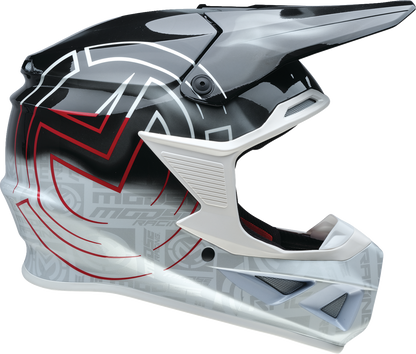 MOOSE OFFROAD F.I. 2.0 Helmet Deceit with MIPS® Technology - Small Black/White/Red