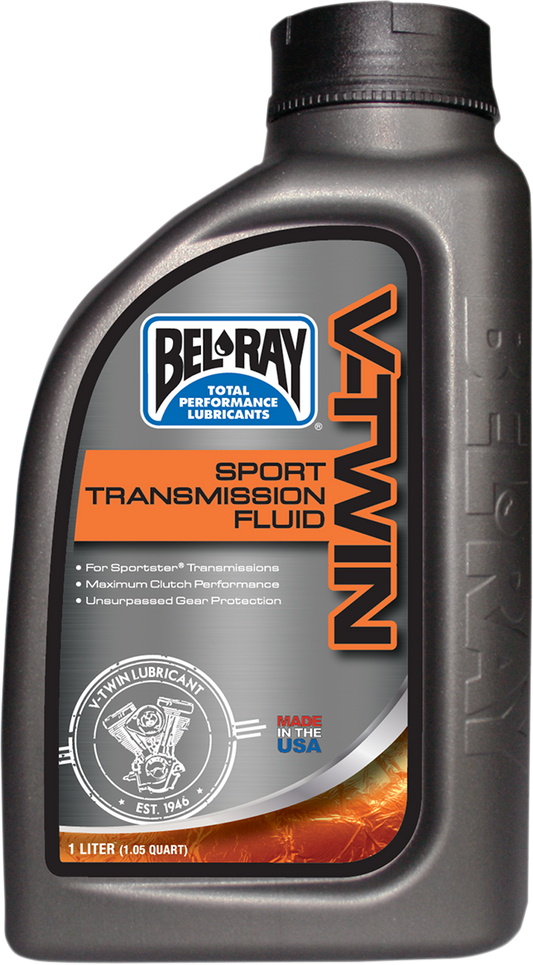 BEL-RAY Sport Transmission Fluid 1L - Part Number 96925-BT1 for Harley Davidson Sportster