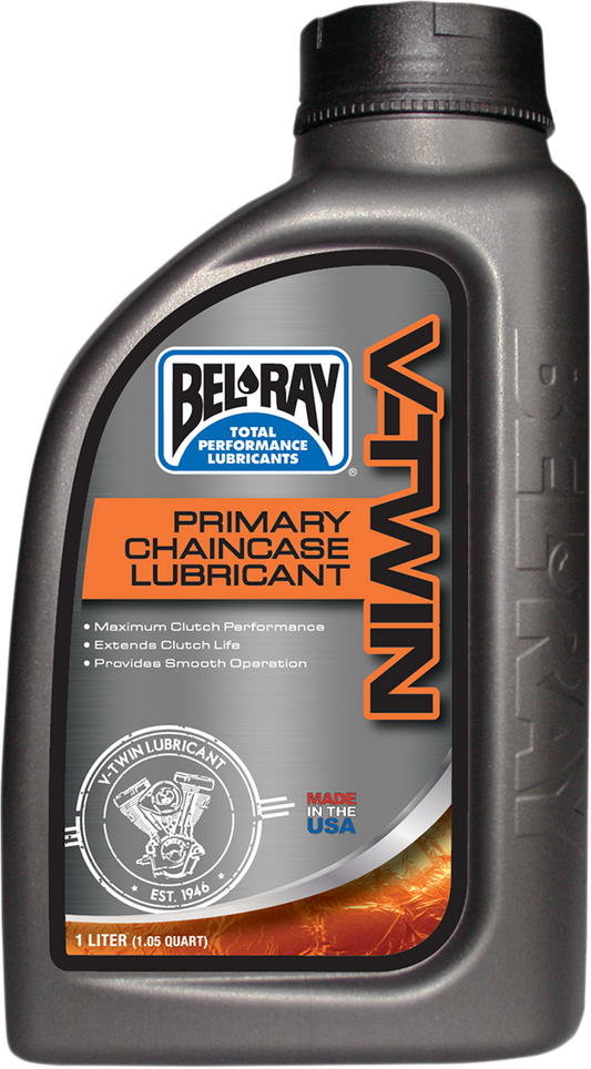 BEL-RAY Primary Chain Case Lube 1L - Part Number 96920-BT1 for Big Twin Motorcycles