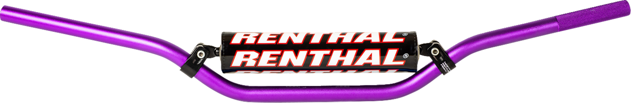 RENTHAL 7/8 Inch Off-Road Handlebar Model 971-08-PE-01-261 in Purple