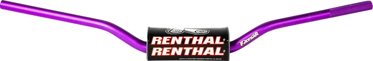 Renthal Fatbar™ Handlebar 839-01-PE for CRF ('18+) – Purple, 1-1/8" Clamping Area