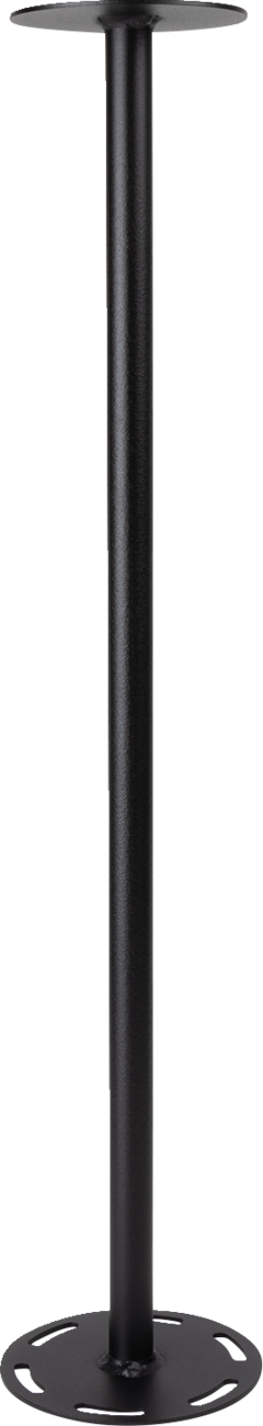 MOOSE OFFROAD Beacon Light Extension Pole 2952PF – 2.5 ft Tall with 5-Inch Diameter Top Platform