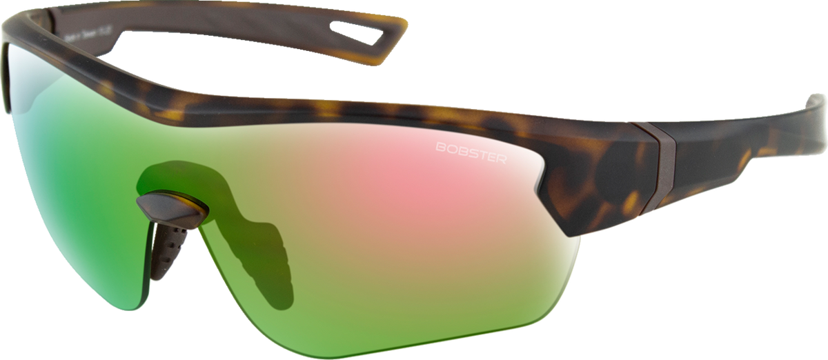 ZAN HEADGEAR Stella Sunglasses - Matte Brown Tortoise - Brown Pink Mirror Lens BSTEL101