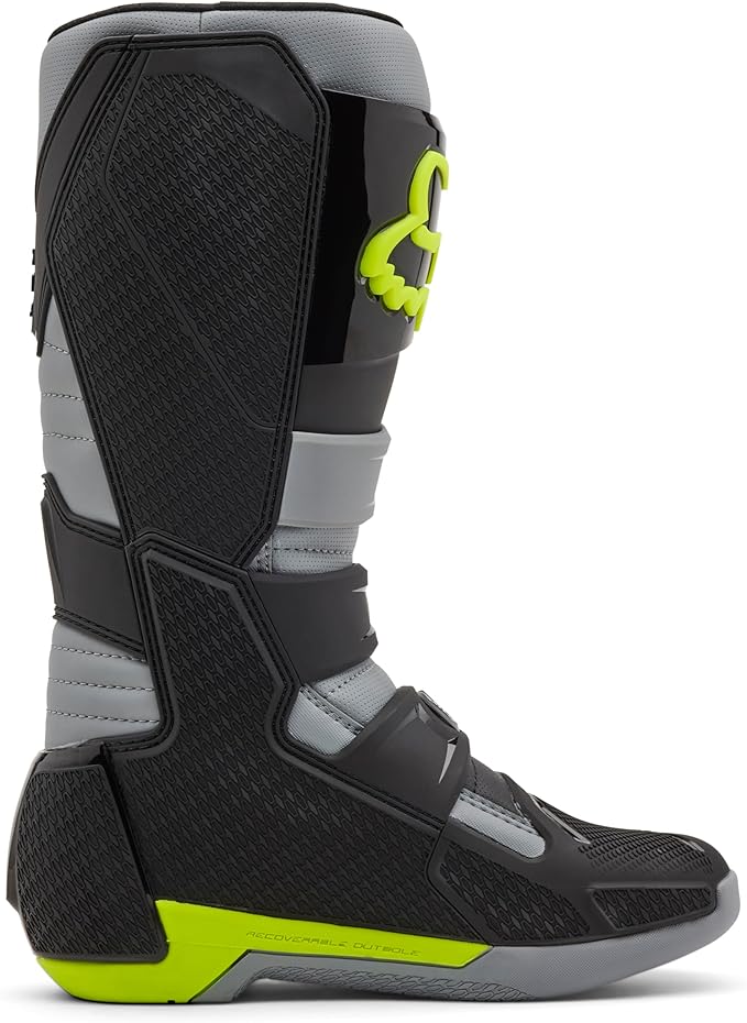 Fox Racing Comp Boot Gray/Yellow