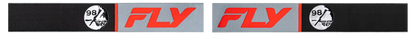 Fly Racing Zone Pro Goggle Grey/Red with Light Red Mirror and Amber Lens