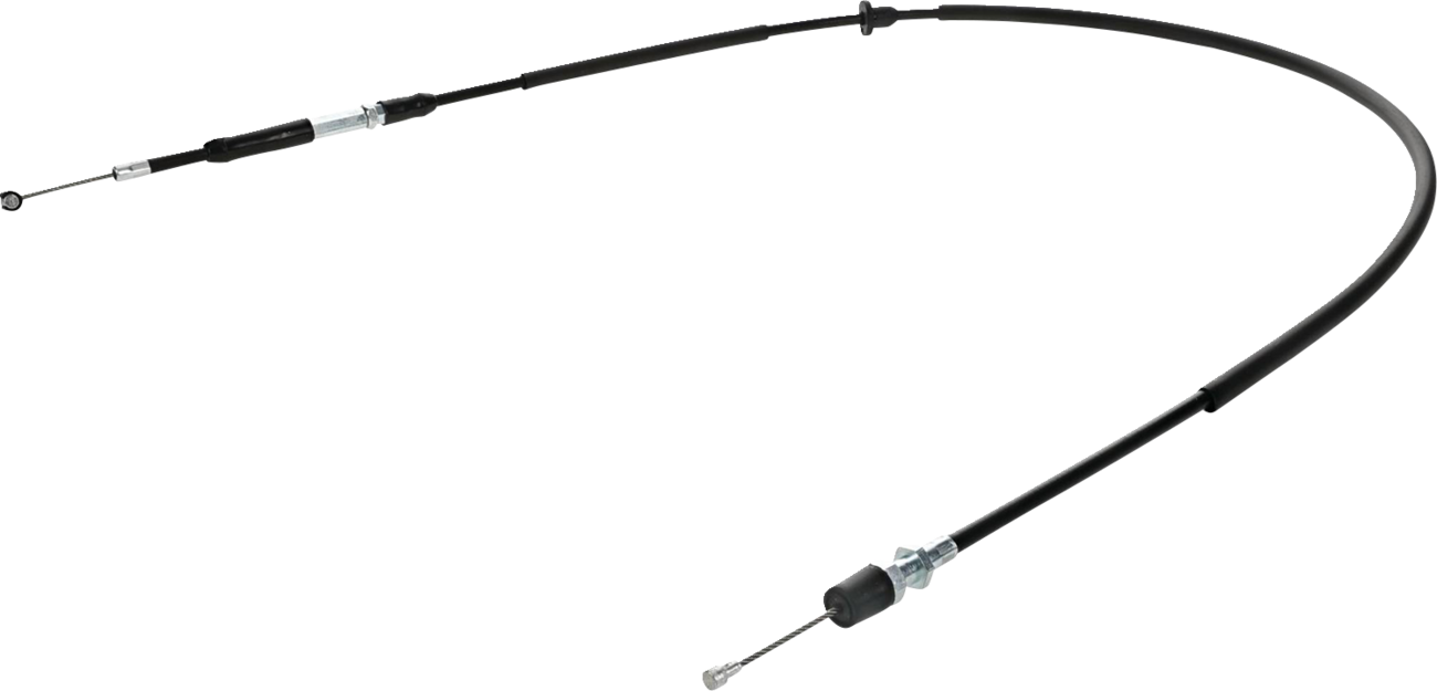 MOOSE OFFROAD Black Vinyl Throttle Cable for Polaris 45-1274 - Stock Length