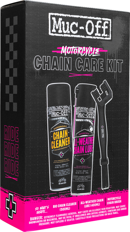 MUC-OFF USA Motorcycle Chain Care Kit 21070