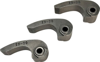 MOOSE OFFROAD Clutch Weights for Polaris 100-1531-PU, 70g