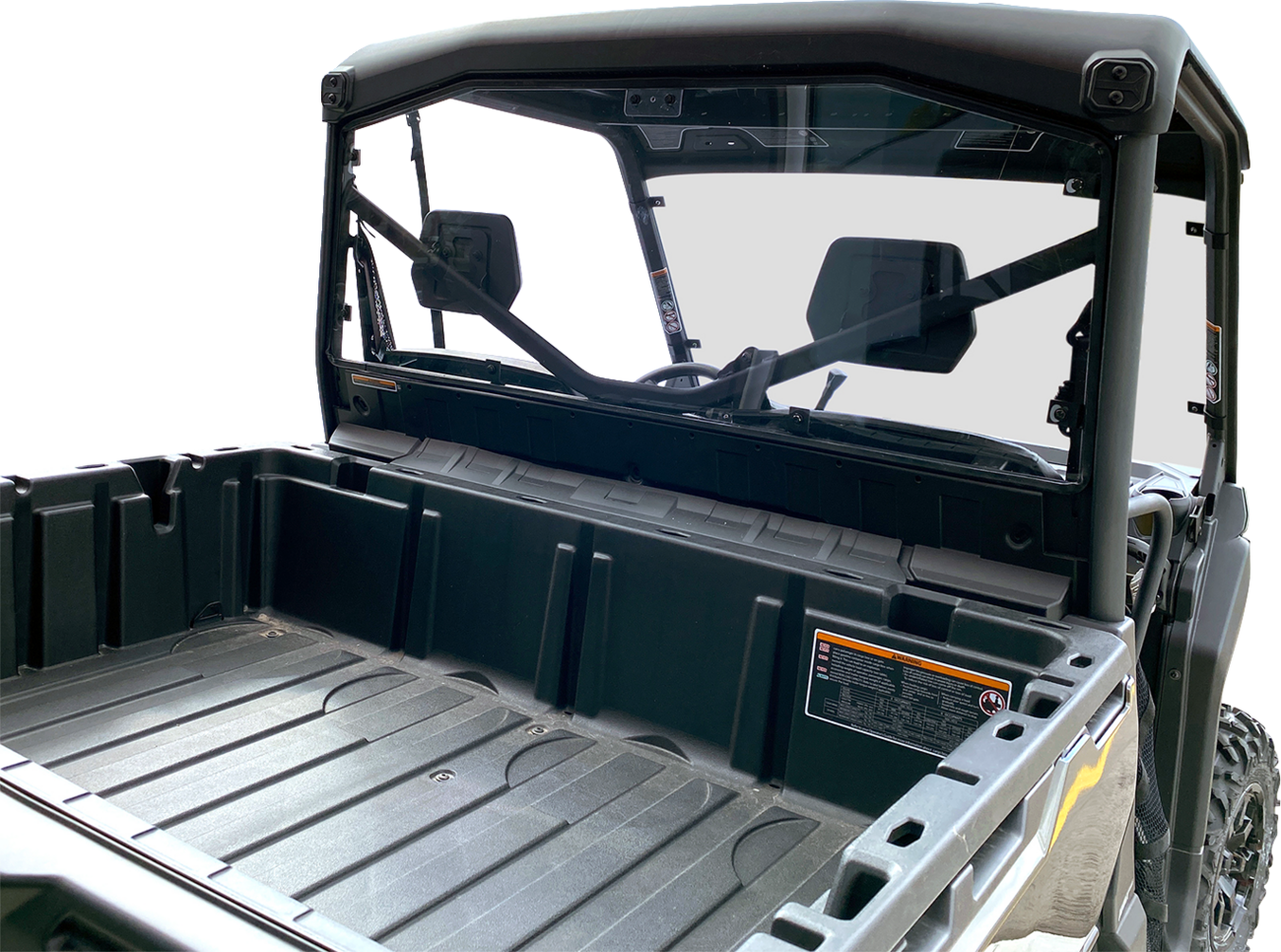 MOOSE OFFROAD Back Panel for Can-Am Defender V000239-12200M – Clear Polycarbonate Barrier